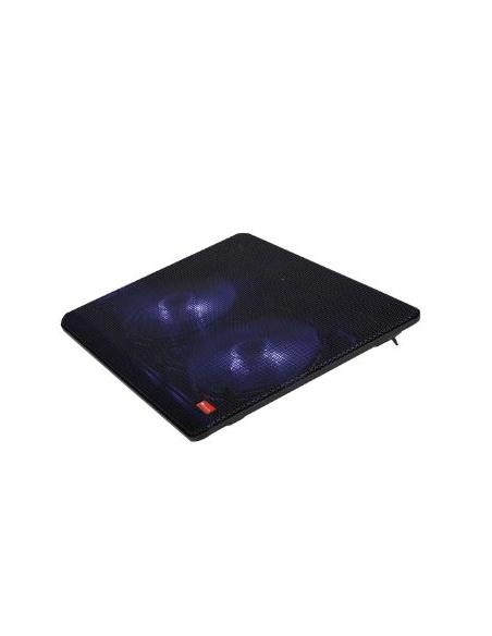 BASE REFRIGERADORA NGS JET STAND 2 VENTILADORES HASTA 15.6 BLACK