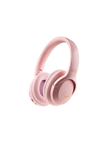 AURICULAR + MIC NGS HEADPHONES ARTICA GREED BLUETOOTH PINK
