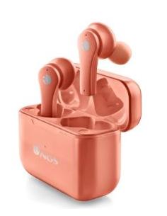 AURICULAR IN-EAR + MIC NGS ARTICA BLOOM TWS BLUETOOTH CORAL