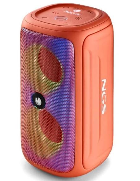 ALTAVOZ BLUETOOTH NGS ROLLERBEAST 32W BT USB AUX IPX5 CORAL