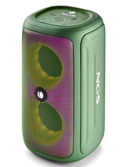 ALTAVOZ BLUETOOTH NGS ROLLERBEAST 32W BT USB AUX IPX5 GREEN