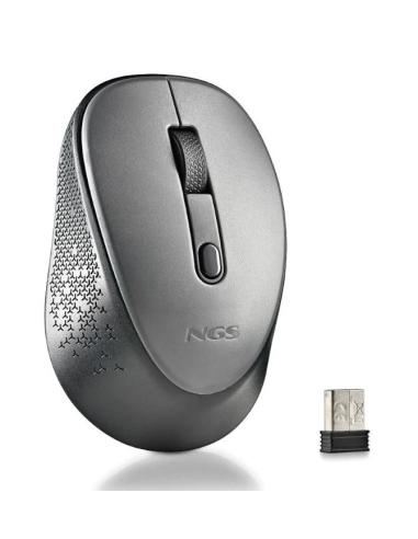 MOUSE NGS WIRELESS DEW USB SILENT GREY