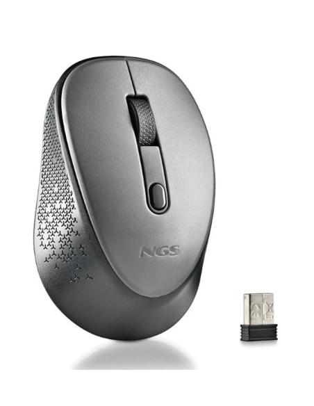 MOUSE NGS WIRELESS DEW USB SILENT GREY