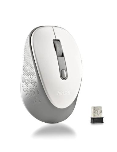 MOUSE NGS WIRELESS DEW USB SILENT WHITE