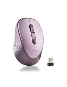 MOUSE NGS WIRELESS DEW USB SILENT LILAC