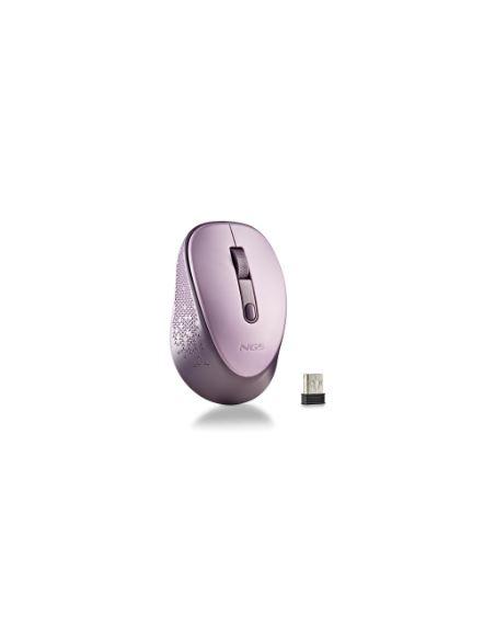 MOUSE NGS WIRELESS DEW USB SILENT LILAC