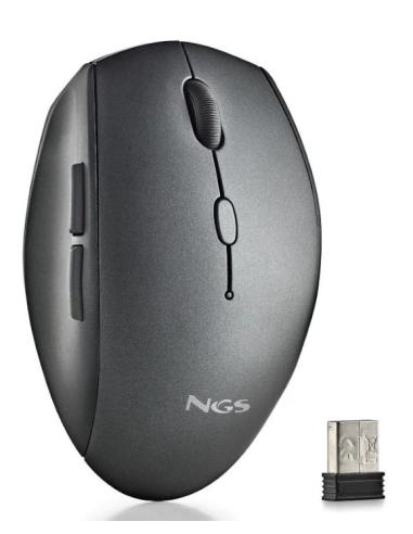 MOUSE NGS WIRELESS BEE USB BLACK