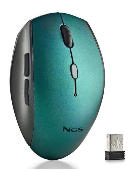 MOUSE NGS WIRELESS BEE USB BLUE