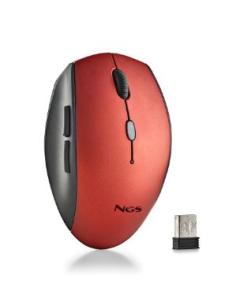 MOUSE NGS WIRELESS BEE USB RED
