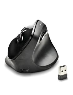 MOUSE NGS ERGONOMICO VERTICAL WIRELESS EVO MOKSHA USB BLACK