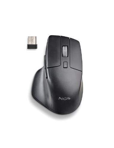 MOUSE NGS WIRELESS BLUETOOTH HIT-RB USB BLACK