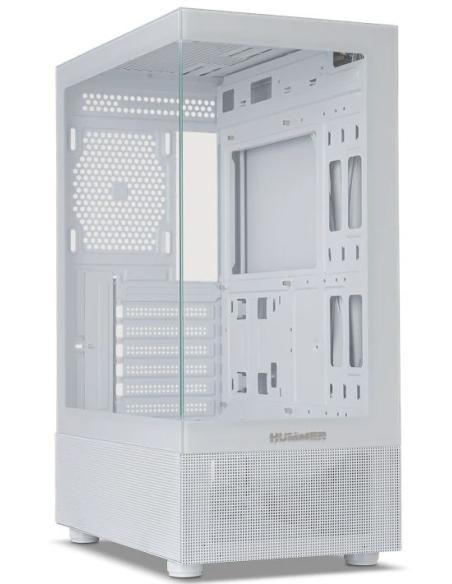 CAJA MEDIATORRE ATX NOX HUMMER VISION WHITE