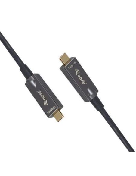 CABLE EQUIP USB-C MACHO / USB-C MACHO PD 60W 10GB 10M BLACK