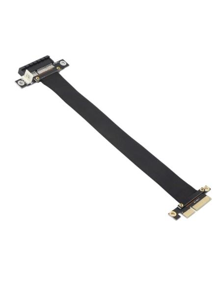 EXTENSOR RISER PCI-E4X 23CM BLACK
