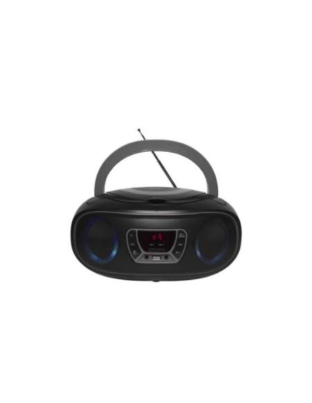 RADIO CD DENVER BOOMBOX USB MP3 BLUETOOTH RADIO FM BLACK