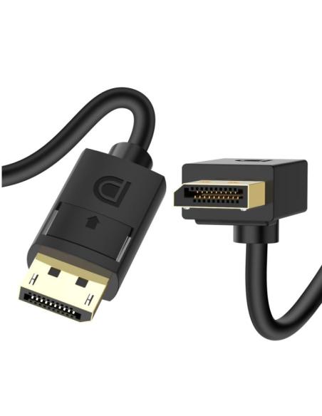 CABLE KABLEX DISPLAYPORT MACHO / DISPLAYPORT MACHO 3M ACODADO