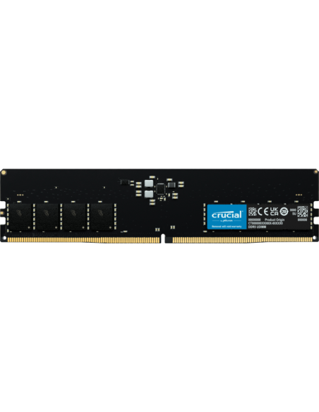 DDR5 32GB BUS 5600 CRUCIAL CL46 BLACK