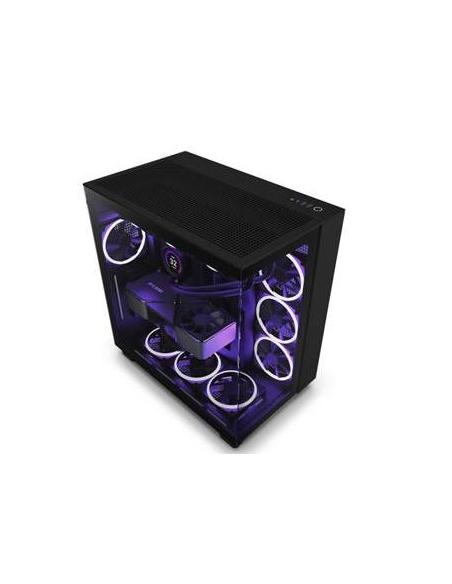 CAJA MEDIATORRE NZXT H9 FLOW BLACK USB 3.0