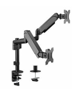 SOPORTE MONITOR ESCRITORIO EQUIP 2 BRAZOS 17-32 VESA 100...