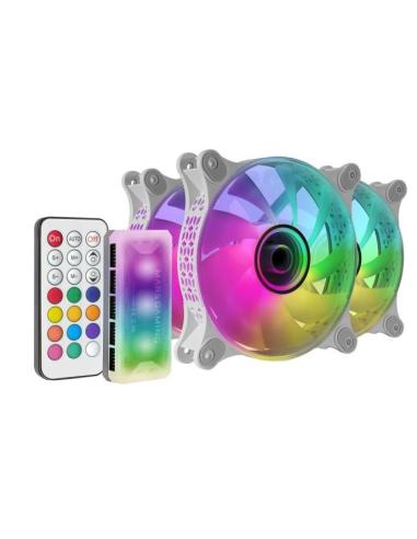 VENTILADOR 12CM 120X120X25MM MARS GAMING MF3D...