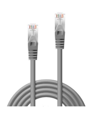 CABLE LINDY RED RJ45 CAT 6 0.5M GREY