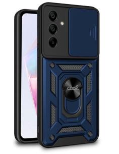 FUNDA MOVIL BACK COVER COOL HARD RING BLUE GALAXY A35 5G