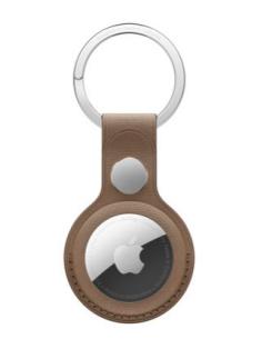 LLAVERO APPLE AIRTAG FINEWOVEN TAUPE