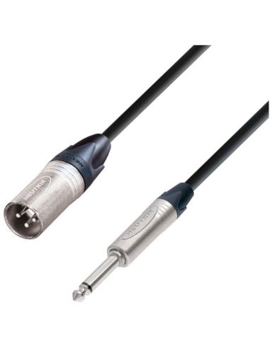 CABLE KABLEX AUDIO XLR 3 PIN MACHO / JACK 6.3MM...