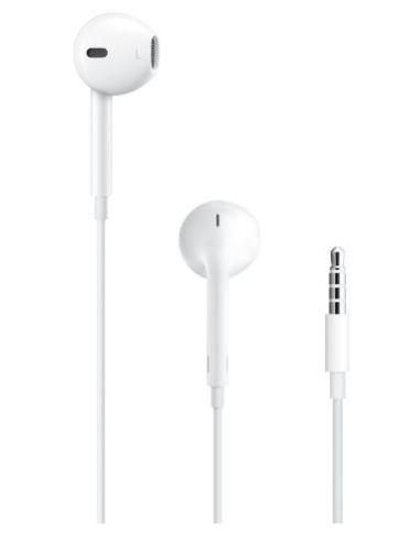 AURICULAR IN-EAR + MIC APPLE EARPODS JACK WHITE