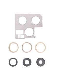 LENTE CAMARA TRASERA Y CHAPA PARA IPHONE 13 PRO / 13 PRO...
