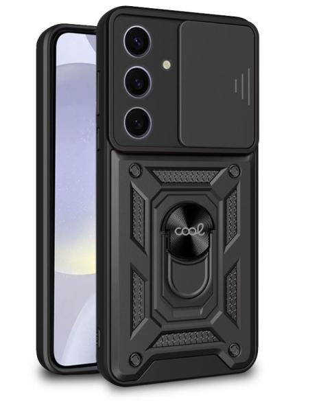 FUNDA MOVIL BACK COVER COOL HARD RING BLACK GALAXY S24 S921