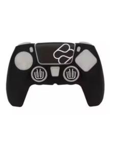FUNDA FR-TEC SILICONE + GRIPS BLACK PARA DUALSENSE