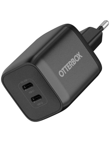 CARGADOR USB-C OTTERBOX 65W DUAL BLACK OTTERBOX
