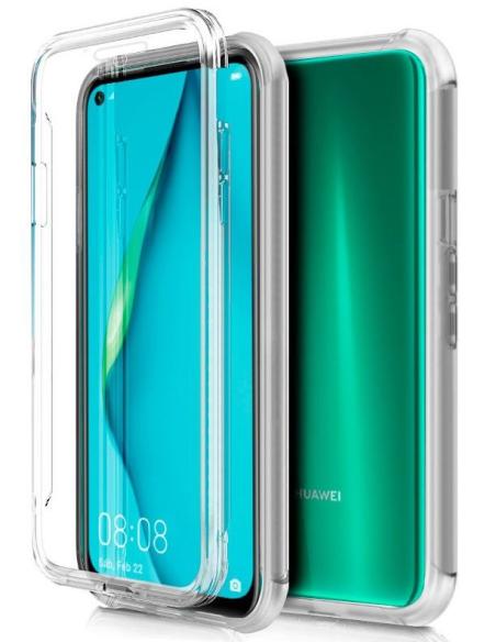 FUNDA MOVIL BACK + FRONT COVER COOL SILICONA 3D TRANSPARENTE HUAWEI P40 LITE