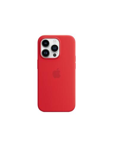 FUNDA IPHONE 14 PRO APPLE SILICONA RED MAGSAFE