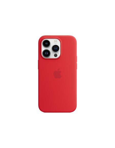 FUNDA IPHONE 14 PRO APPLE SILICONA RED MAGSAFE