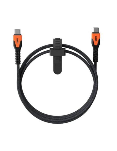 CABLE UAG USB-C MACHO / USB-C MACHO 60W KEVLAR BLACK 1M