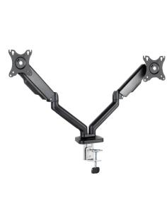 SOPORTE MONITOR ESCRITORIO TOOQ 2 BRAZOS 10-32 VESA...