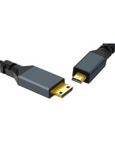 CABLE KABLEX MICRO HDMI 1.4 MACHO / MINI HDMI MACHO 1M