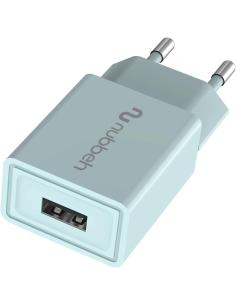 CARGADOR USB NUBBEH 10W 2A TURQUOISE PARA CASA