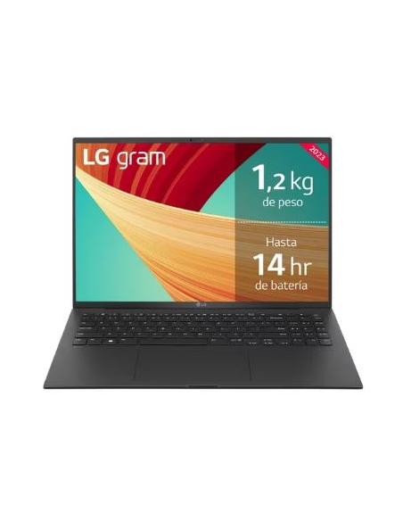 PORTATIL LG 16Z90R-E.AD75B CI7 1360P 32GB 512GB SSD 16 WQXGA W11 BLACK