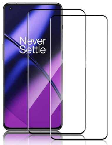 PROTECTOR HT CRISTAL TEMPLADO 3D BLACK ONEPLUS...