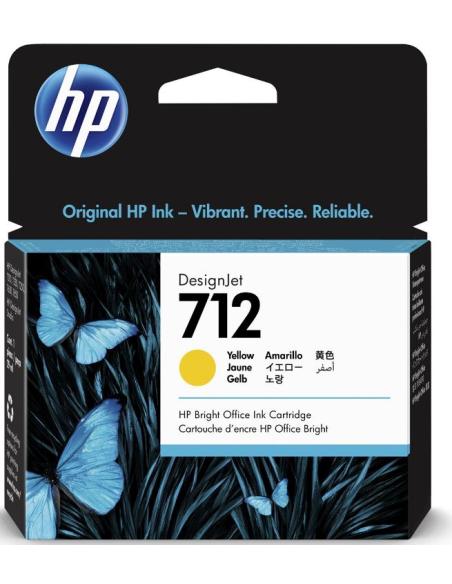 CARTUCHO HP 712 YELOW DESIGNJET T230 T250 T630 T650