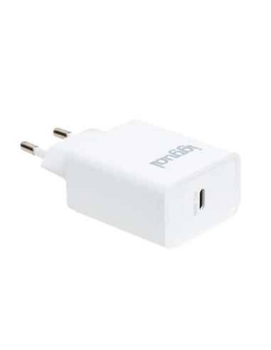 CARGADOR USB-C IGGUAL 30W WHITE