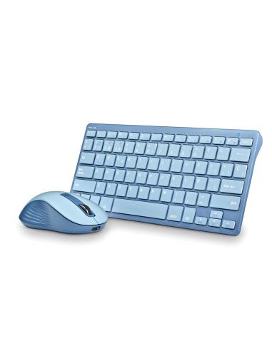 TECLADO + MOUSE NGS WIRELESS FANTASY KIT BLUE