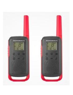 WALKIE MOTOROLA TWIN TALKRE T62 RED PACK 2UD