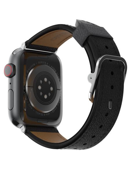 CORREA OTTERBOX PARA APPLE WATCH 42/44/45/49MM SYMMETRY LEATHER ASH BLACK