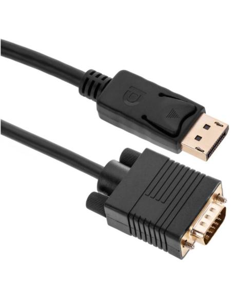 CABLE KABLEX DISPLAYPORT MACHO / VGA MACHO 2M