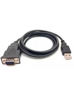 CABLE EQUIP USB MACHO / SERIE DB9 1.5M