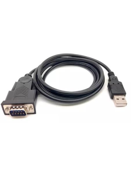 CABLE EQUIP USB MACHO / SERIE DB9 1.5M